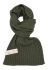 ribbed scarf unisex 100% cashmere Made In Italy