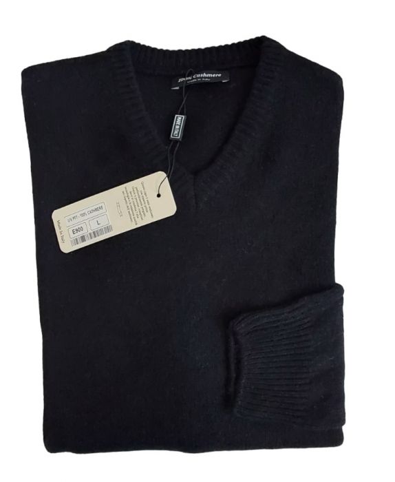 Maglione nero Sseinse uomo in girocollo SEINSE MI3086SS NERO