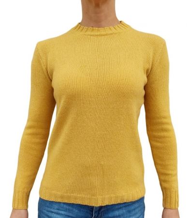 women's knitwear 100% cashmere crewneck Made In Italy