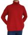 tricot femme col roulé over 100% cachemire Fabriqué en Italie